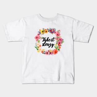 take it sleazy Kids T-Shirt